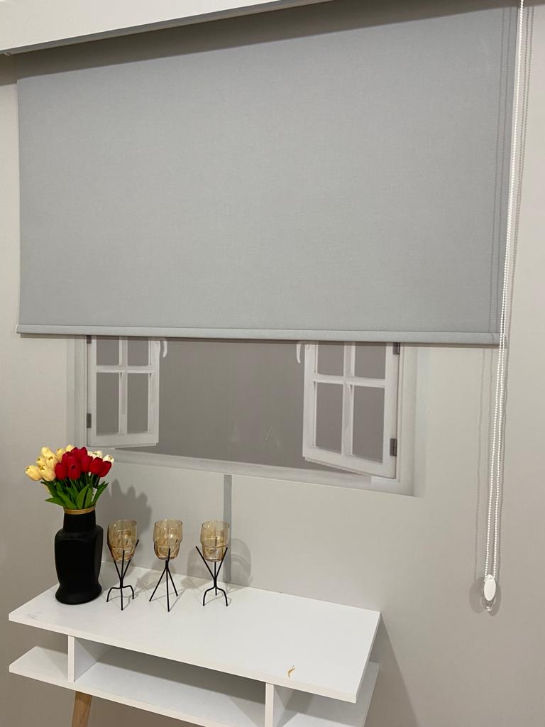 VP2302 Volper Blackout Işık Geçirmez Stor Perde Gri