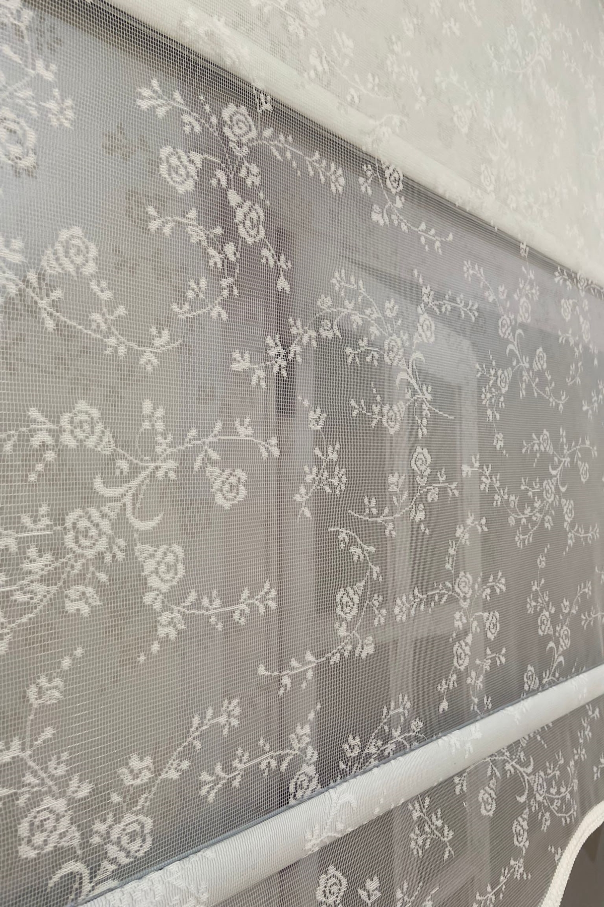 VP2001 Çift Mekanizmalı Tül ve Stor Perde Ekru