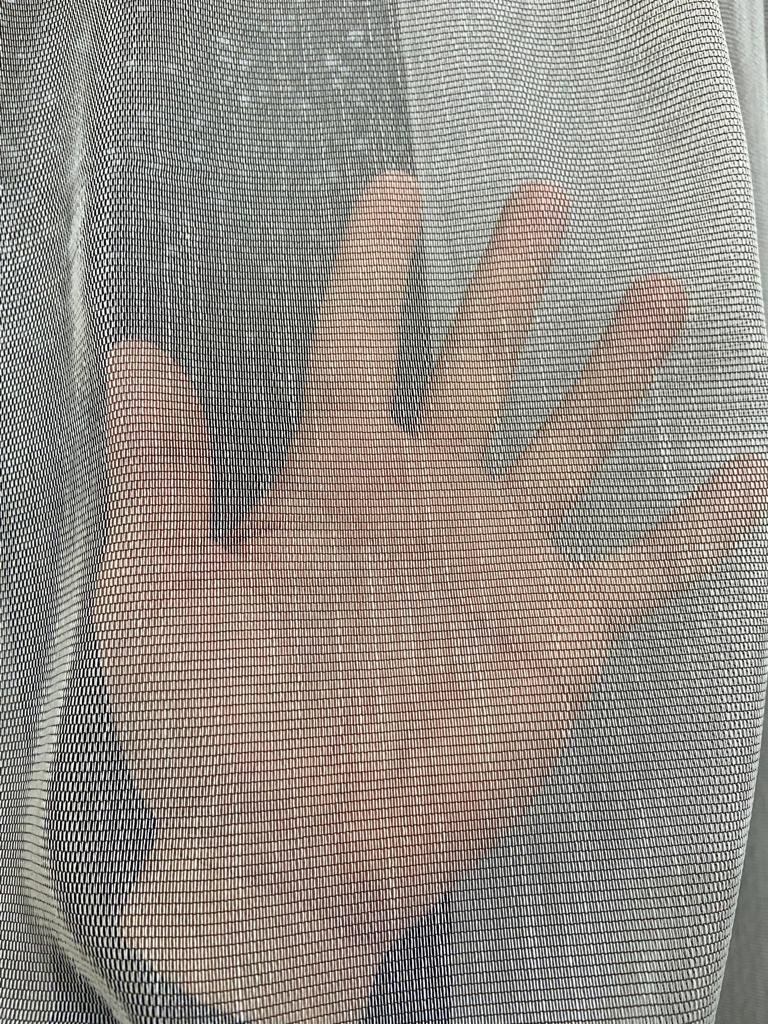 VP505 1. Kalite Kehribar Floş Tül Perde 1/2,5 Pile Vizon