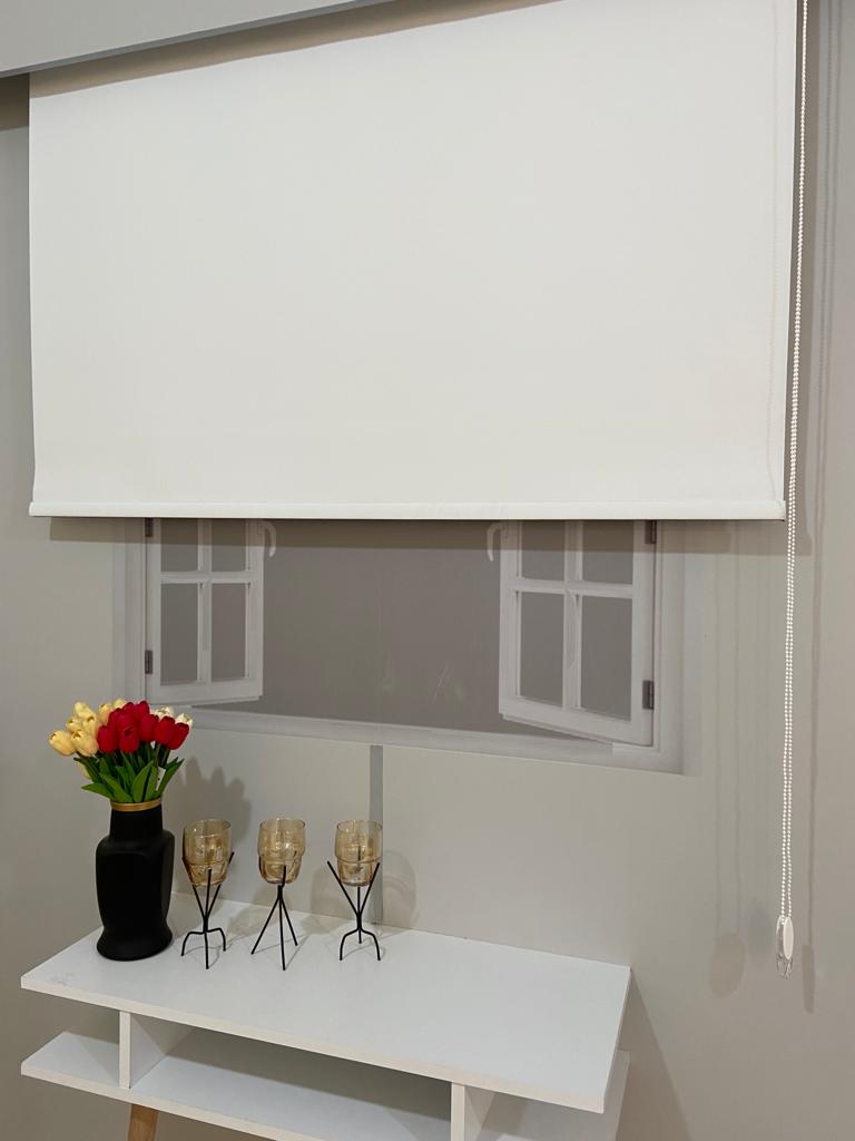 VP2300 Volper Blackout Işık Geçirmez Stor Perde Beyaz